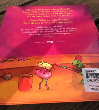 Mi amor tiene una nariz colorada un libro despl...