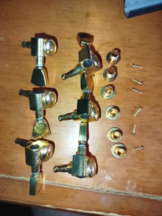 Afinadores Grover China 3R3L Dorados