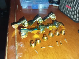 Afinadores Grover China 3R3L Dorados