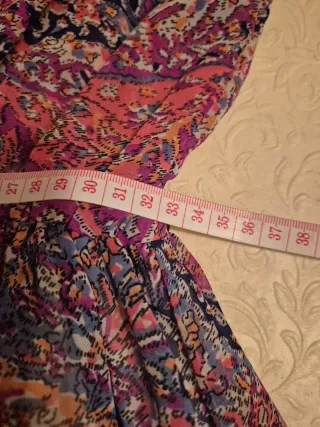 Vestido Estampado Flores Talla L