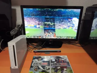 Nintendo Wii Blanca con Wii Sports