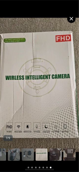 Cámara exterior de vigilancia WiFi 2.4GHz