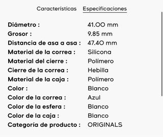 Swatch x Dragon Ball Z Vegeta con garantía nuevo