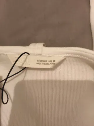 Camiseta blanca halter