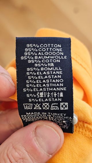 Polo Jaggy Arancione Uomo Taglia M