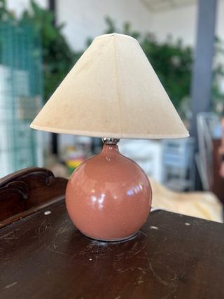 Lampada Vintage in Vetro e Metallo