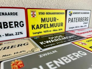 Placa ciclista Koppenberg – Tour de Flandes