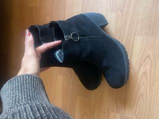 Botines Tacón Negros