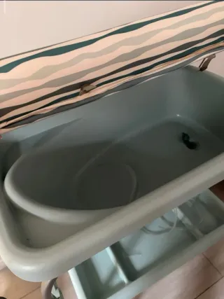 Bañera cambiador bebé