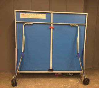 Mesa de ping-pong azul