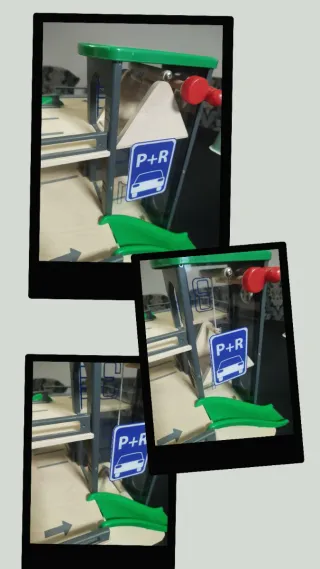 Parking de madera - NO con Inpost