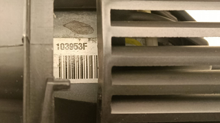 MOTOR CALEFACCION RENAULT CLIO III K9KM7 103953F