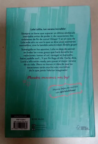 Nunca dejes de sonreír (Lola Lolita 3): Los sue...
