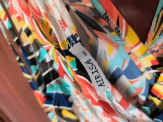 Vestido estampado multicolor