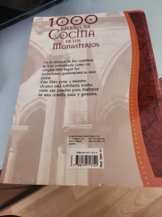 Las mil recetas de cocina de los monasterios