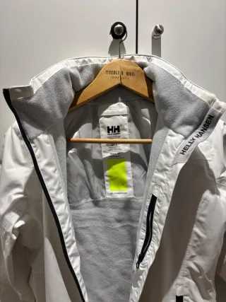 Anorak Helly Hansen blanco chica