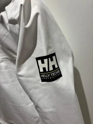 Anorak Helly Hansen blanco chica