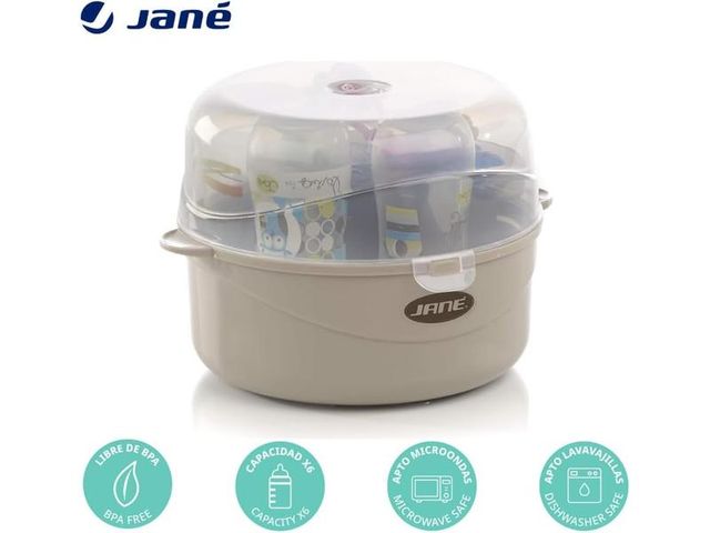 Esterilizador Microondas Jané (6 Biberones)