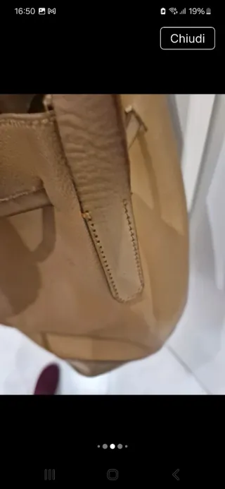 Borsa Trussardi Beige/Marrone