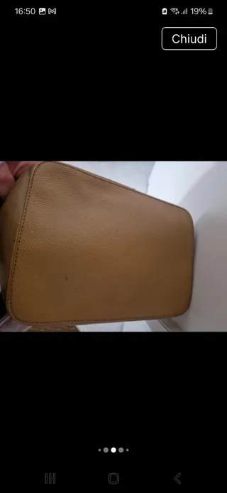 Borsa Trussardi Beige/Marrone
