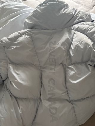 Chaqueta Zavetti Canada Gris Talla S