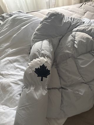 Chaqueta Zavetti Canada Gris Talla S