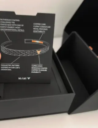 Pulsera Cupra Original Negra