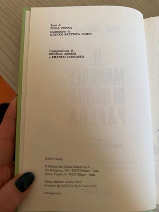 DISNEY - IL MANUALE DI NONNA PAPERA