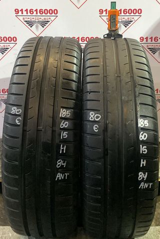 185 60 15 H DUNLOP RUEDA BARATA MUY BUENA
