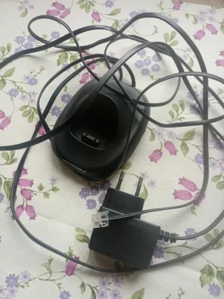 Teléfono Motorola Inalámbrico Negro