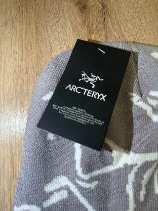 Gorro Arc'teryx gris con logo