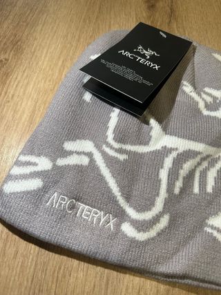Gorro Arc'teryx gris con logo