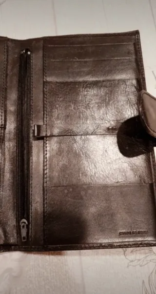 Portafoglio donna in pelle