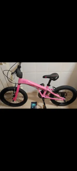 Bicicleta Monty 104 16 Rosa