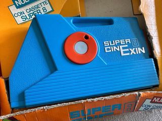Proyector Cinexin Super 8 Azul/Naranja