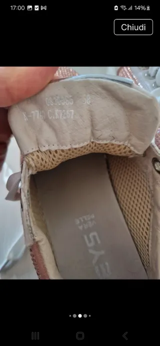 Scarpe Keys Donna Rosa 38