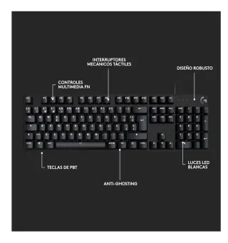Teclado Gaming Logitech G413 SE FULL-SIZE Mecánico