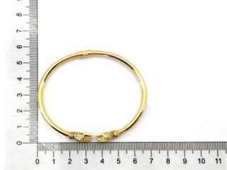 pulsera oro 18k con piedra con circonita