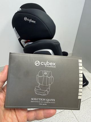 Silla coche Cybex Q2-fix Isofix Negra