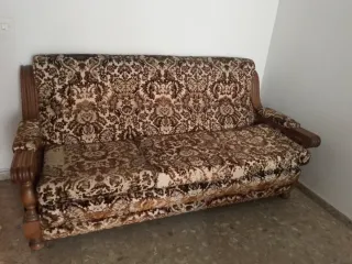 Conjunto Salón Vintage Sofá y Sillones