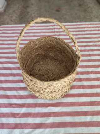 Cesta Frutero Esparto