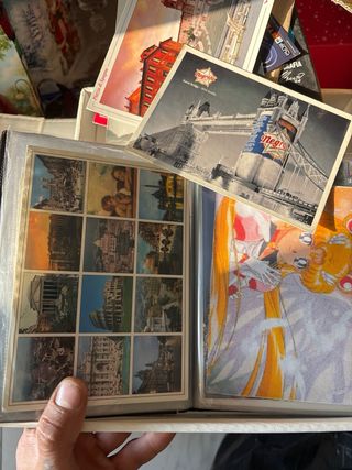 Set cartoline vintage: Resident Evil & Del Piero