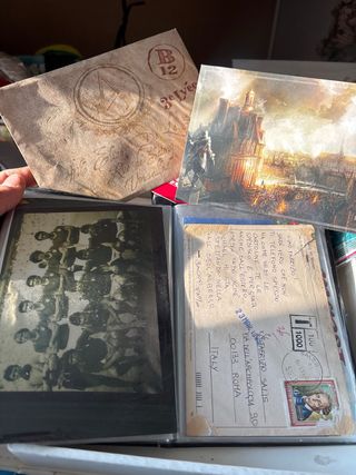 Set cartoline vintage: Resident Evil & Del Piero