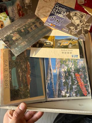 Set cartoline vintage: Resident Evil & Del Piero