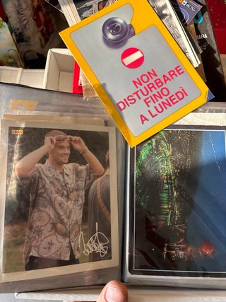 Set cartoline vintage: Resident Evil & Del Piero