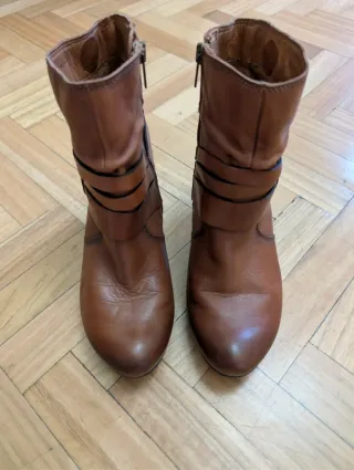 Botines Pikolinos Marrones Mujer