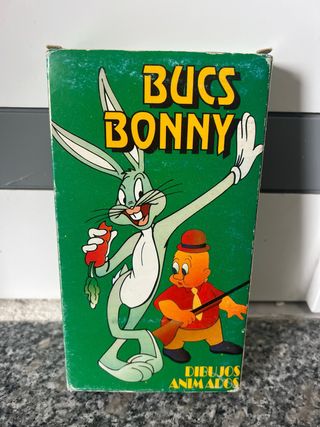 Cinta VHS Bugs Bonny Dibujos Animados