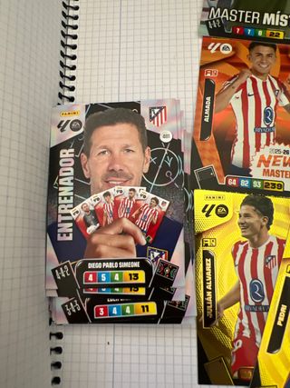 Lote de cromos de fútbol Panini