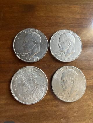 Lotto 4 monete antiche