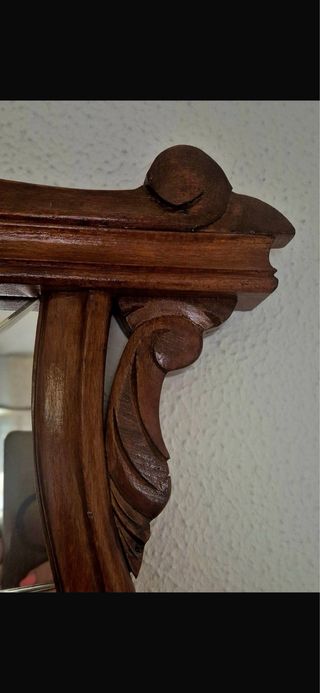 Espejo madera original restaurado